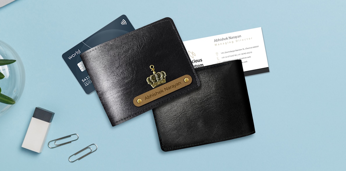 Custom Wallets Print Personalized Wallets with Name VistaPrint